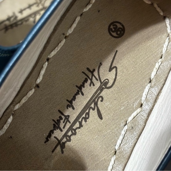 Genuine Leather Comfort handcrafted,Jade green size 6 - Picture 5 of 8